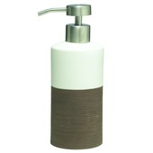 Sealskin Doppio zeepdispenser porselein bruin
