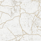 Vliesbehang Kintsugi goud 104869