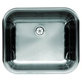 GAMMA spoeltafel met stop 45,1x40,1 cm 1 bak inox
