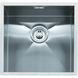 GAMMA spoeltafel met korfplug 44x44 cm 1 bak inox