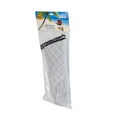 Barbecue handschoen teflon hittebestendig zilver