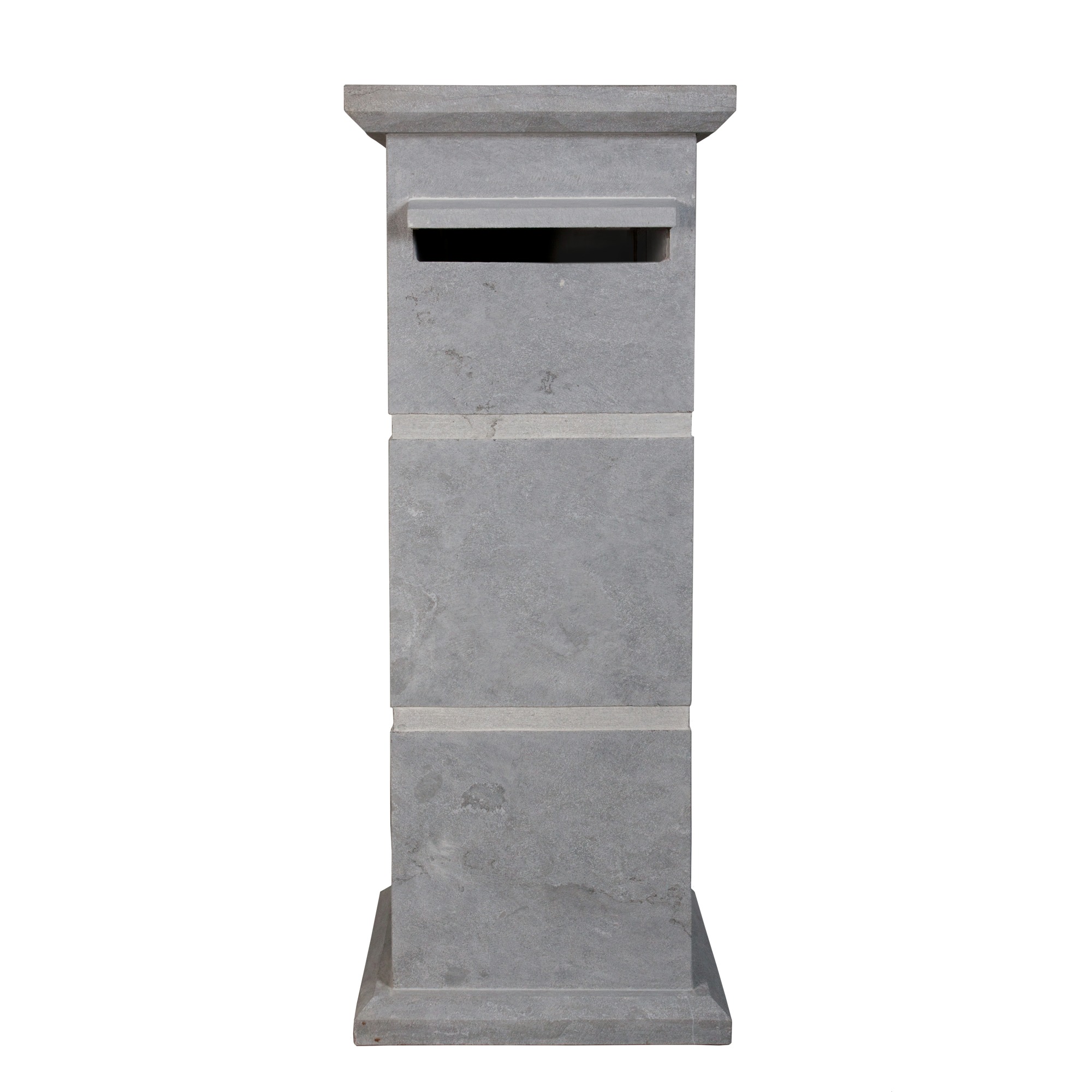 LEABOX - Bloc De 3 Boîtes Aux Lettres Collective Extérieur Mural - 1X3