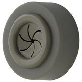 Porte-torchon à pousser rond Handson gris