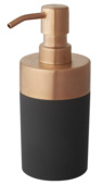 Atlantic zeepdispenser Zwart/Koper