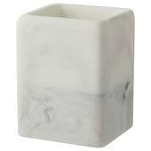 Gobelet Atlantic marbré blanc