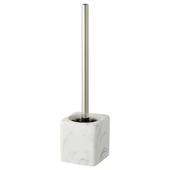 Garniture brosse WC Atlantic marbré blanc