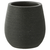 Gobelet Atlantic résine synthétique nervurée anthracite