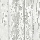 Papier peint intissé bois blanc 105745