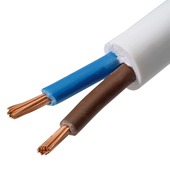 Handson VTMB-kabel 2 x 1,5 mm² 10 m wit