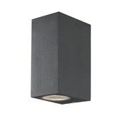 Applique d'extérieur Maldon GAMMA noir 2 points lumineux