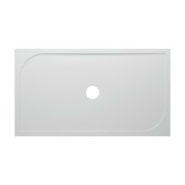 Receveur de douche Argon Go by Van Marcke 160x90x3 cm acrylique blanc