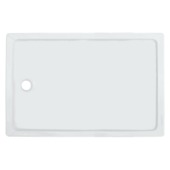 Go by Van Marcke douchebak Eden 100x80x3,5 cm acryl wit