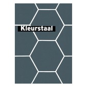 Behangstaal vliesbehang Honingraat blauw 101671