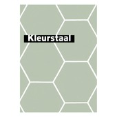 Behangstaal vliesbehang Honingraat groen 101811