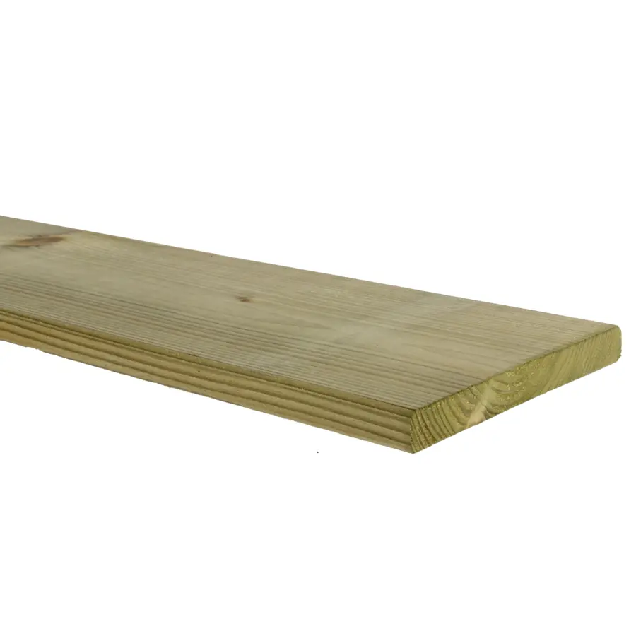 Tuinplank grenenhout geschaafd ca. 1,6 x 14,2 cm, lengte ca. 180 cm