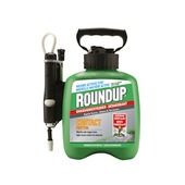 Roundup onkruidbestrijder contact 2,5 L + pomp