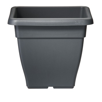 Elho bloempot Torino vierkant 30 cm antraciet