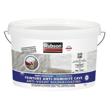 Rubson Vochtige Keldermuren wit 10 l