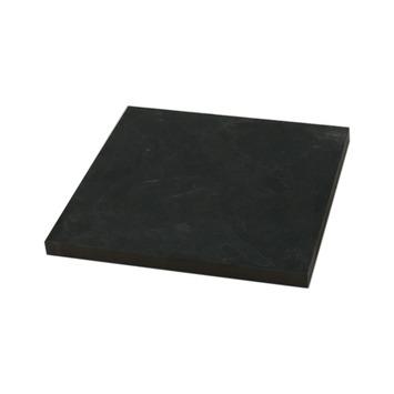 Dalle de terrasse céramique Slate noir 60x60 cm - 68 dalles / 24,48 m2