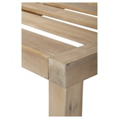 Banc palette Trevor 120x85 cm