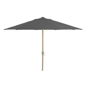 Handson Lima parasol houtlook zwart Ø 300 cm
