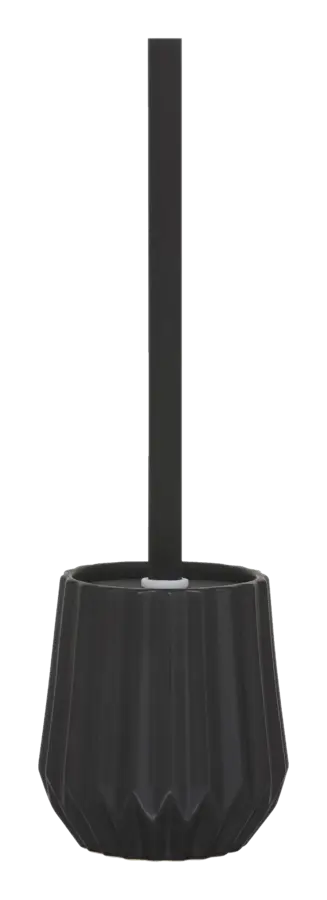 Sealskin Arte toiletborstelhouder zwart rubber