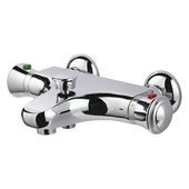 Handson thermostatische badkraan Edith chroom