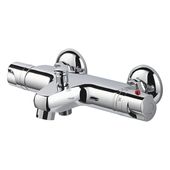 Handson thermostatische bad- en douchekraan Marco chroom 15 cm