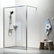 Paroi de douche A3 Sealskin Contour 88x200 cm translucide/inox