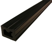 Duofuse grondbalk HKC zwart 300x4,85x3,5 cm