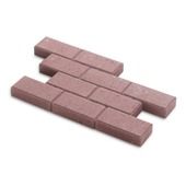 Betonklinker rood 22x11x5 cm - 560 stuks / 13,44 m²