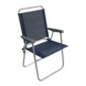 Chaise pliante bleue