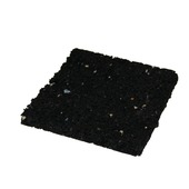 Aquaplan Tegeldrager Rubber Zwart 10x10x1 cm