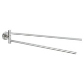 Tesa handdoekhouder Moon inox look