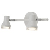 Support 2 spots Livorno GAMMA blanc