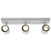 Plaque trio Genua GAMMA blanc mat