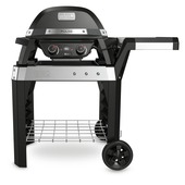 Weber Pulse 2000 elektrische bbq metaal zwart met onderstel 49 x 39 cm