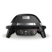 Weber Pulse 2000 elektrische bbq metaal zwart 49 x 39 cm