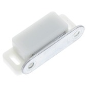 Loqueteau magnétique Handson 4 kg blanc 2 pièces