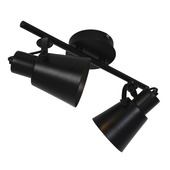 GAMMA opbouwspot Sorrento 2-lichts mat zwart