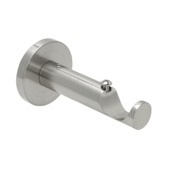 Intensions Modern steun 9 cm gordijnroede 28 mm RVS 2 stuks