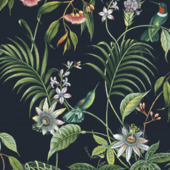 Papier peint intissé Adilah motif floral 106976