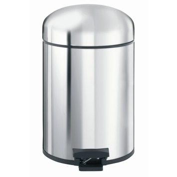 Brabantia Retro Bin pedaalemmer chroom 5 l