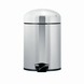 Brabantia Retro Bin pedaalemmer mat chroom 5 l