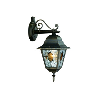 Massive wandlamp Munchen geschikt voor E27 100W zwart