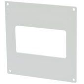 sanivesk vlakkanaal muurplaat 110x55 mm kunststof wit