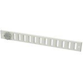 Sanivesk schuifrooster 370x40 aluminium wit