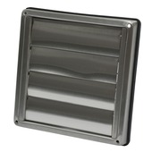 Grille de surpression Sanivesk inox Ø125 mm