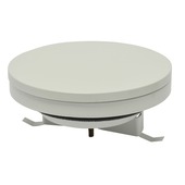 Bouche d'extraction Sanivesk Ø100 mm acier blanc