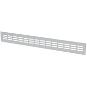 Sanivesk ventilatiestrip 500x60 mm geanodiseerd aluminium wit
